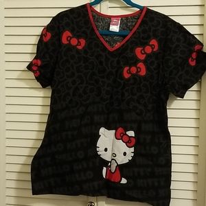 Hello Kitty uniform top NWOT